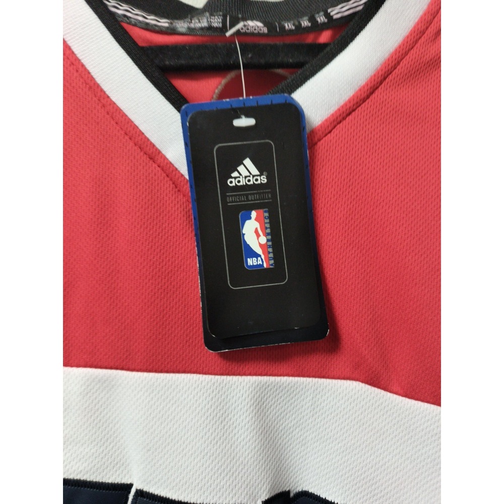 NWT Washington Wizards Bradley Beal #3 Jersey Adidas Men's Sz XXL Red White Blue - Picture 4 of 10